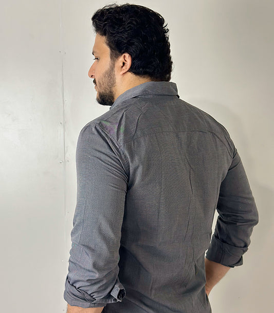 Gap Grey Button-Down Shirt | Size: XL