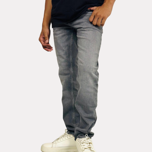 Zara Man Cool Light Grey Denim Jeans