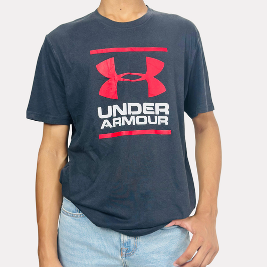 Under Armor Tri-Fit Black Tee | Size: Large