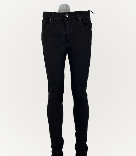 Zara Man Black Narrow Jeans | Size Waist: 32-34