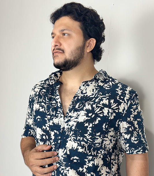 H&M Hawaiian Casual Button-Down | Size: XL