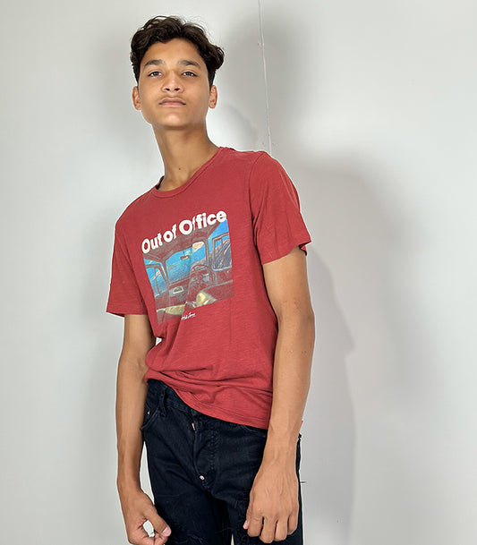 Jack & Jones Original Red T Shirt | Size: Medium