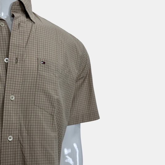 Tommy Hilfiger Half Sleeve | Size Chest: 24 - Sleeve: 10 | XL