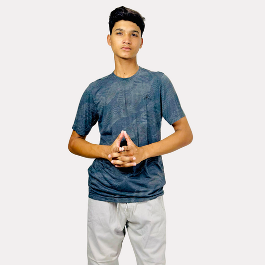 Adidas Grey Tri-Fit T Shirt | Size: Medium