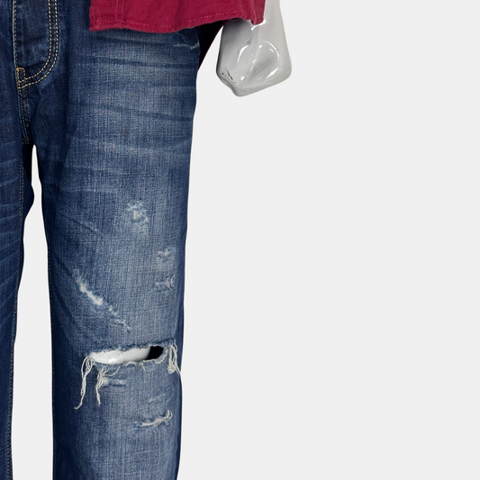 Dolce & Gabbana Damage Denim Jeans | Size Waist: 38 - Length: 46
