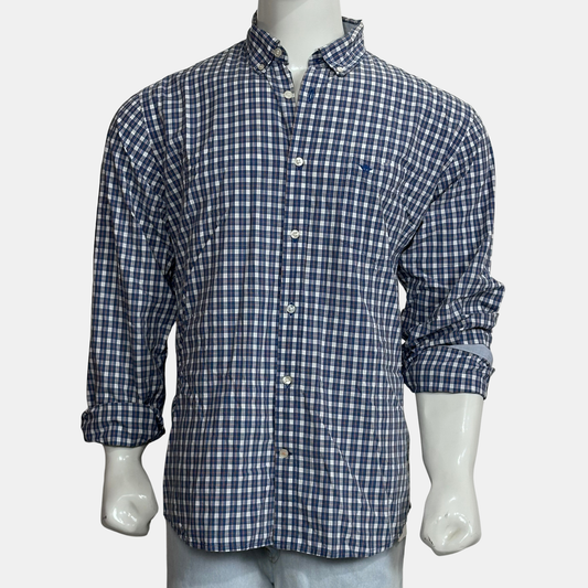 Dockers Checkboxes Shirt | Size Chest: 26.5 - Sleeve: 26 | XXL