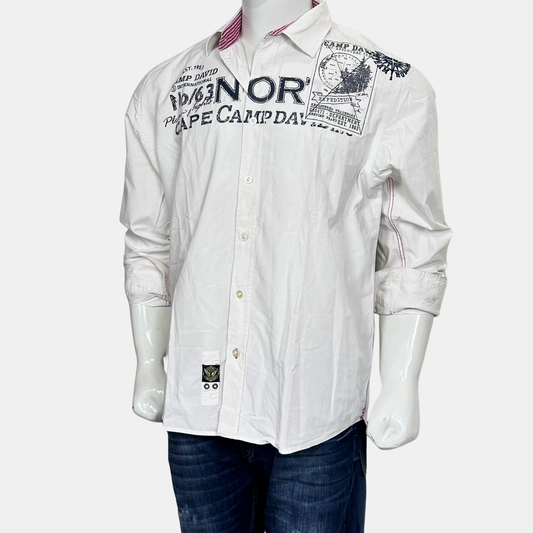 Camp David Shirt | Size Chest: 24 - Sleeve: 26 | XL