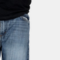 CK Blue Straight Fit Jeans | Size Waist: 36 - Length: 43
