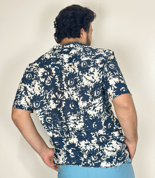H&M Hawaiian Casual Button-Down | Size: XL
