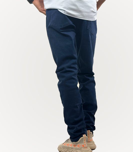 H&M Dark Blue Chino Jeans | Size Waist: 32