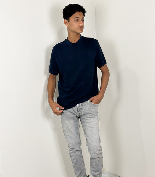 Asos Navy Blue basic T Shirt | Size: Small