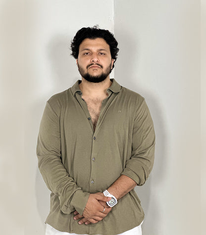 CK Flex Stretch Button-Up Shirt | Size: XL