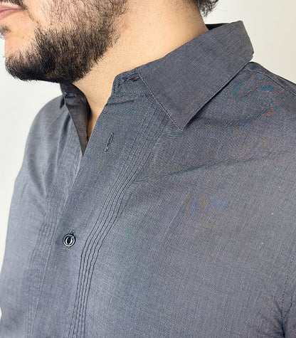 Gap Grey Button-Down Shirt | Size: XL