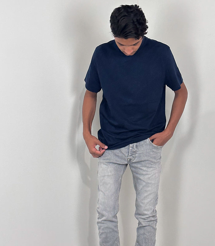 Asos Navy Blue basic T Shirt | Size: Small