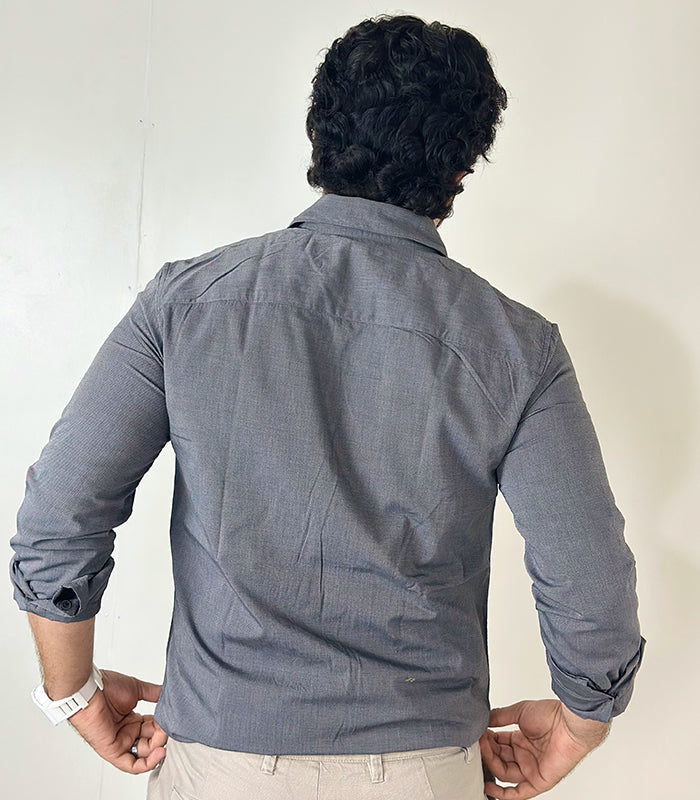 Gap Grey Button-Down Shirt | Size: XL