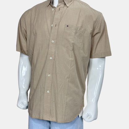 Tommy Hilfiger Half Sleeve | Size Chest: 24 - Sleeve: 10 | XL
