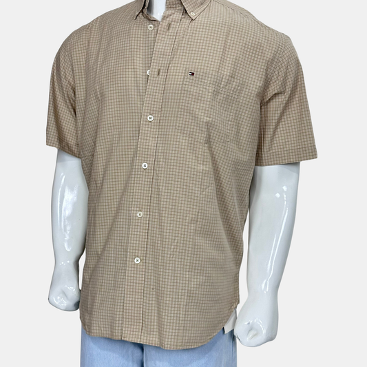 Tommy Hilfiger Half Sleeve | Size Chest: 24 - Sleeve: 10 | XL