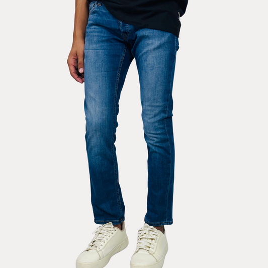 Jack & Jones Slim Fit Dark Blue Denim Jeans