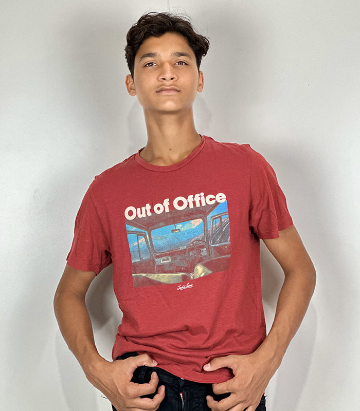 Jack & Jones Original Red T Shirt | Size: Medium