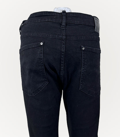 Zara Man Black Narrow Jeans | Size Waist: 32-34