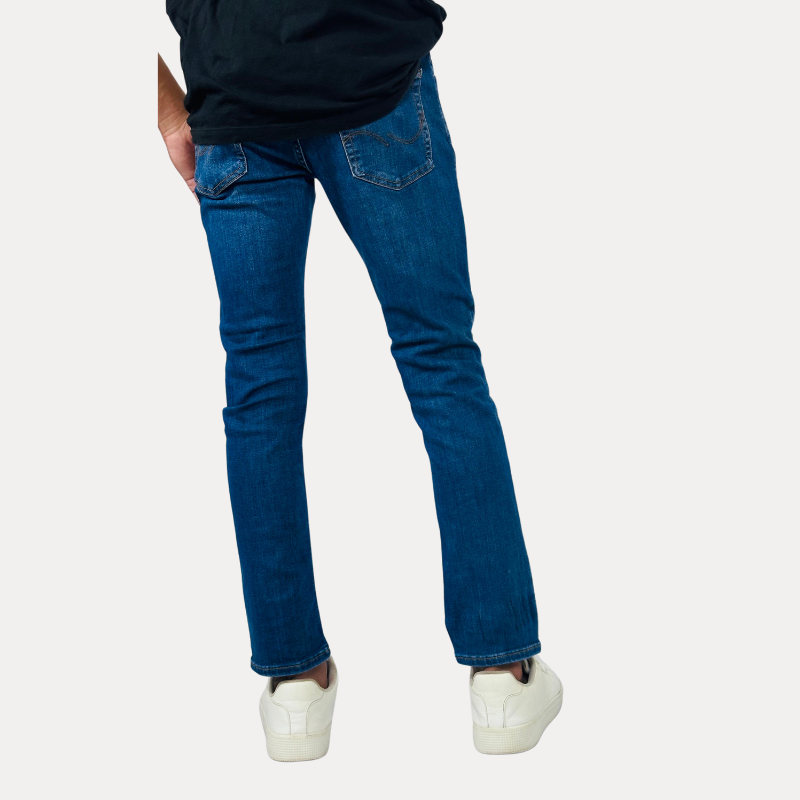 Jack & Jones Slim Fit Dark Blue Denim Jeans