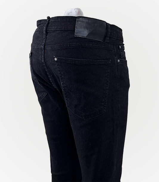 Zara Man Black Narrow Jeans | Size Waist: 32-34