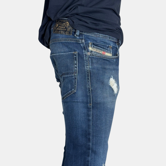 Diesel Damage Jeans | Size Waist: 32 - 34 | Length: 41