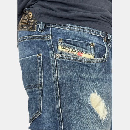 Diesel Damage Jeans | Size Waist: 32 - 34 | Length: 41