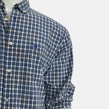 Dockers Checkboxes Shirt | Size Chest: 26.5 - Sleeve: 26 | XXL