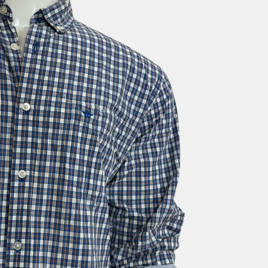 Dockers Checkboxes Shirt | Size Chest: 26.5 - Sleeve: 26 | XXL