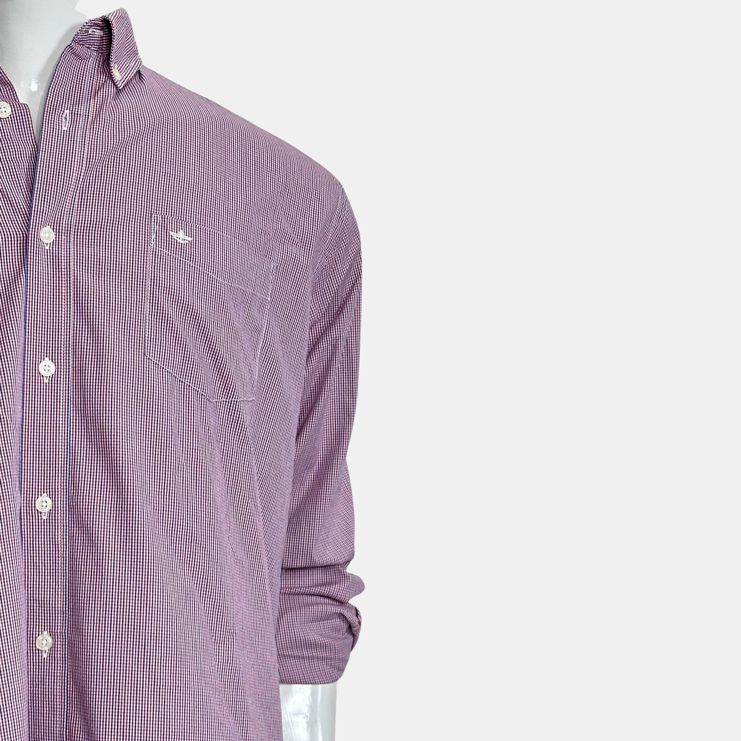 Dockers Checkboxes Shirt | Size Chest: 27 - Sleeve: 26 | XXL