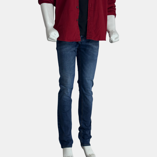 Next Slim Fit Blue Jeans | Size Waist: 34 - Length: 42