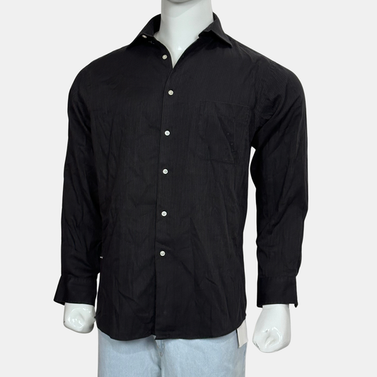Dockers Black Shirt | Size Chest: 22 - Sleeve: 23 | Medium