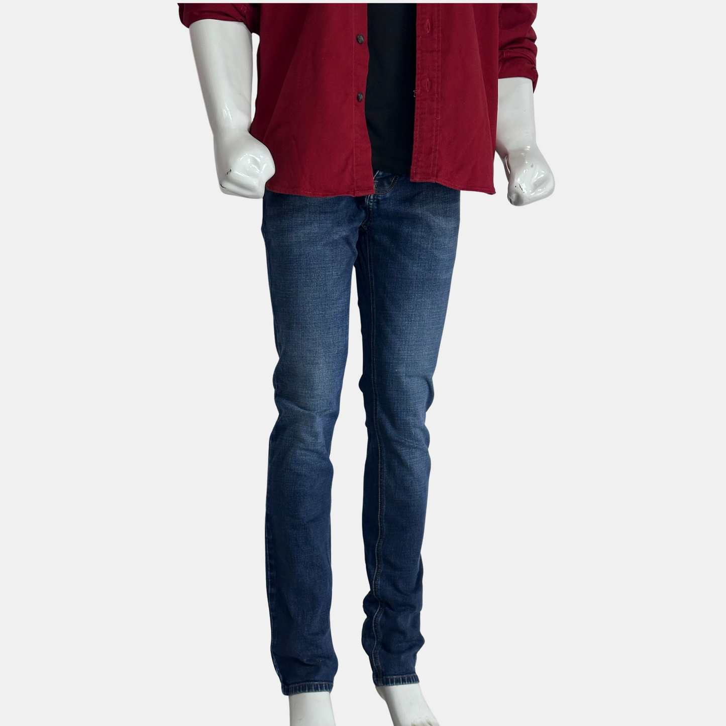 Next Slim Fit Blue Jeans | Size Waist: 34 - Length: 42