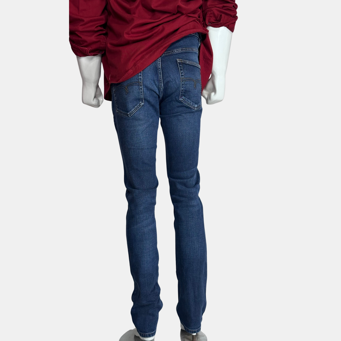 Next Slim Fit Blue Jeans | Size Waist: 34 - Length: 42