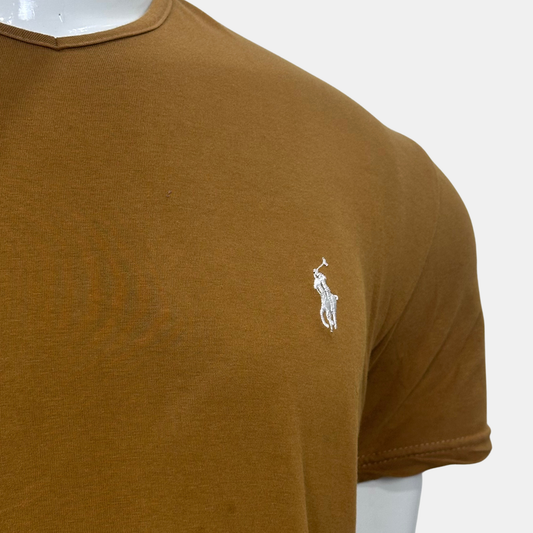 Polo V Neck T-Shirt | Size Chest: 22 | Large