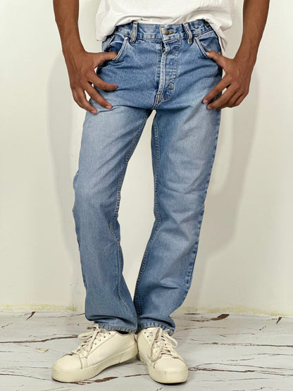 Versace Couture Vintage 90s Medusa Head Logo High Waist Jeans | Size Waist: 28-30